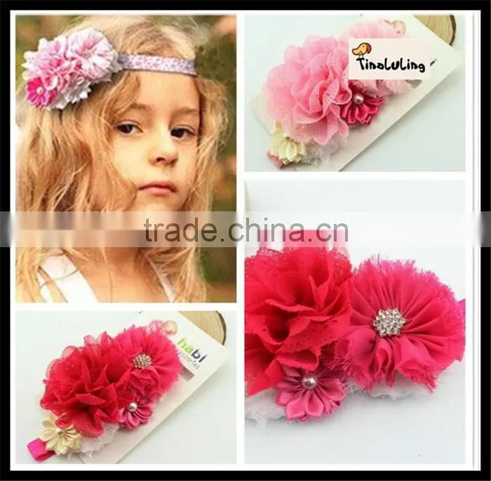 2015 new 1.5X 36 cm latest hairband designs baby headband girls hair accessories TLLC-46