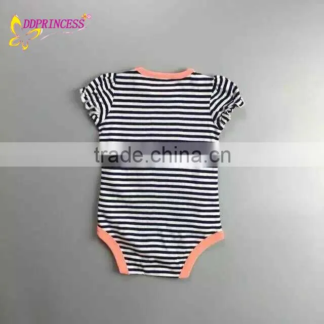 Baby Bodysuits 100% Cotton Wholesale,Striped Infants And Toddlers Unisex Bodysuits