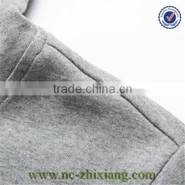 2017 new design mens pullover hoodie without pockets