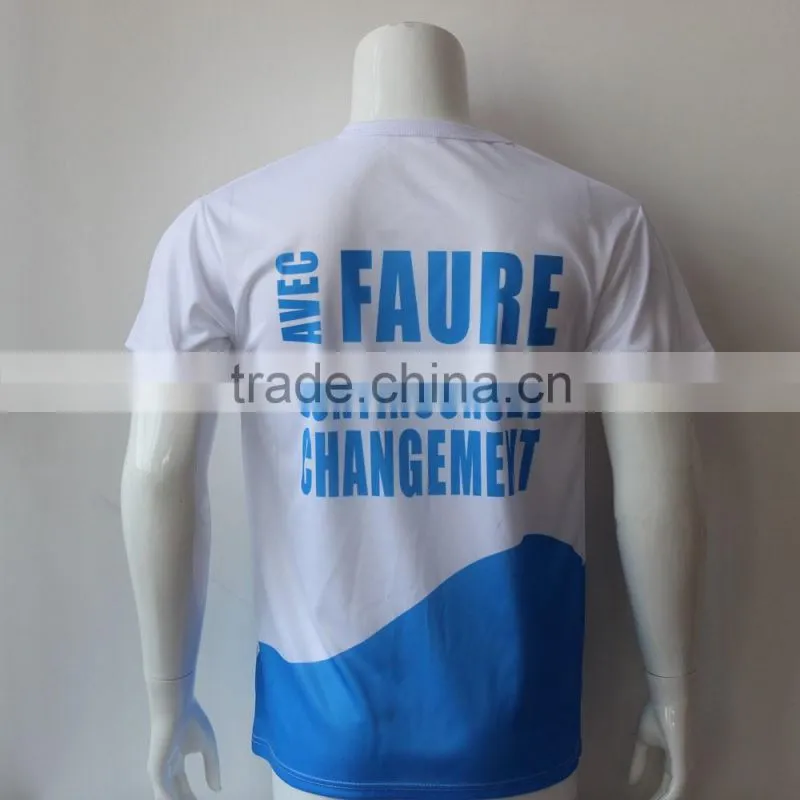 100% polyester Customized printed cheapest Presidential vote T-shirt 100g promotional t shirts Election T shirts OEM