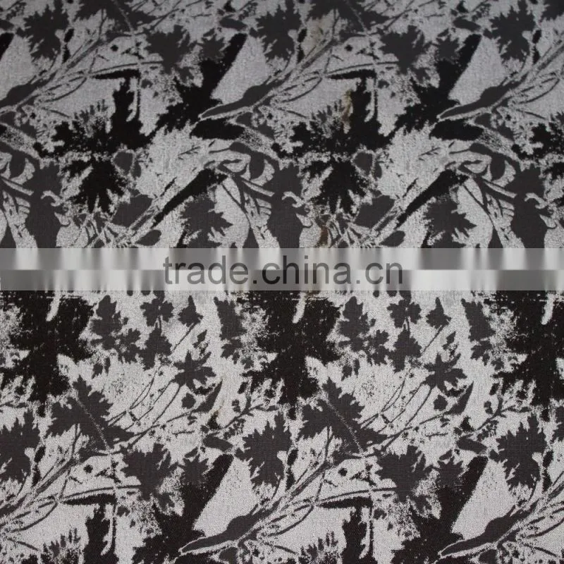 Textile fabric, soft woven art style polyester fabric