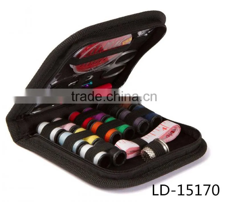sewing kit portable carrying convenient for travel Thread Threader Needle Tape