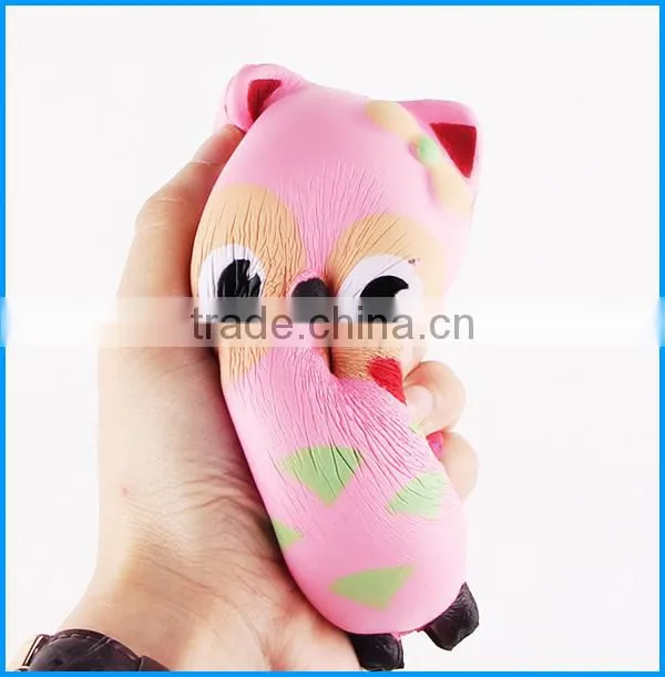 Stress release or photography props squishy kawaii slow rising owl toys