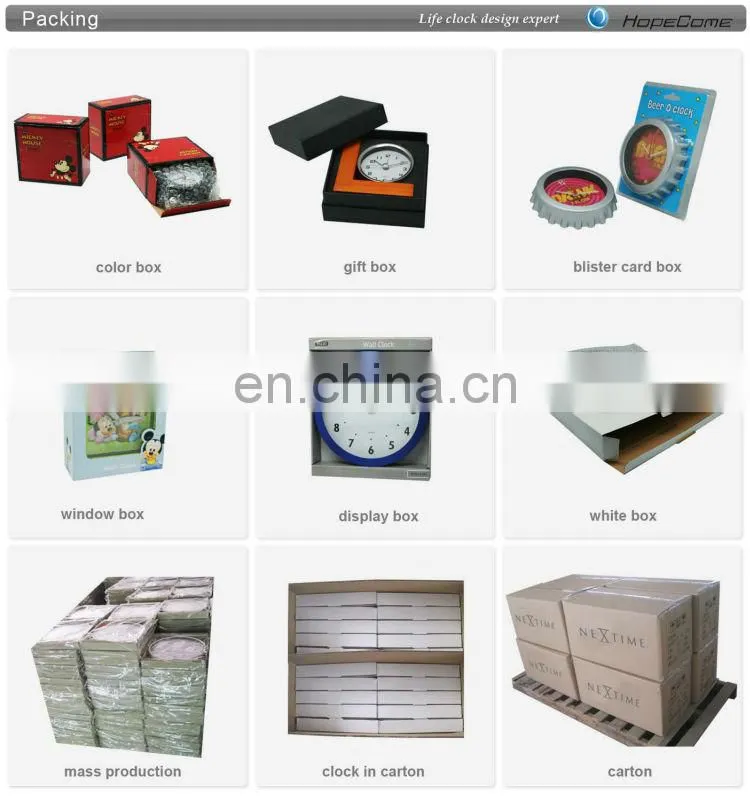 2014 New desgin paper calendar clock