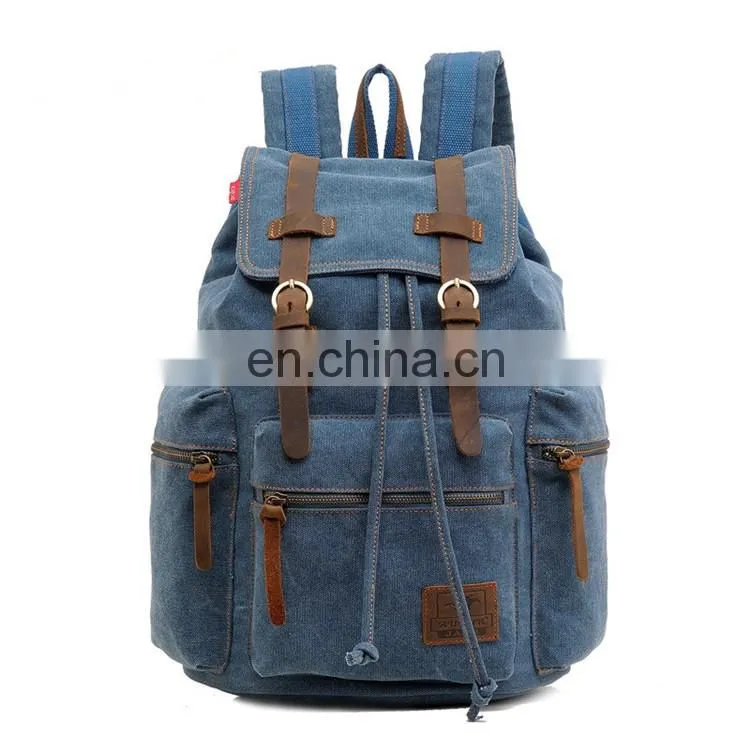 JL Bag17012 2017 Canvas Bag Student bag Backpack Shoulder Bag