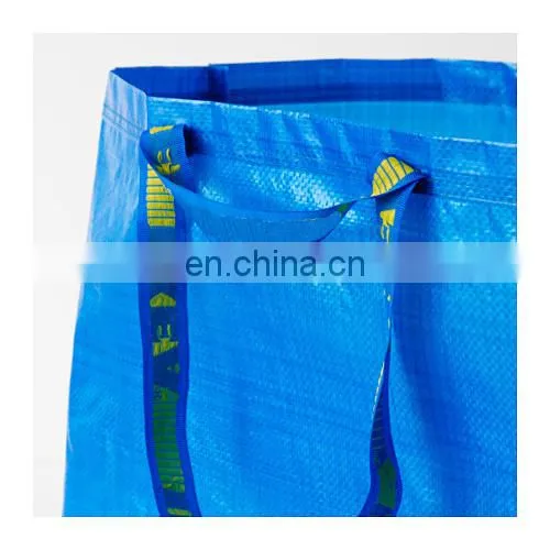 Wholesale 100% polypropylene large shopping bag carrier bag woven 2017