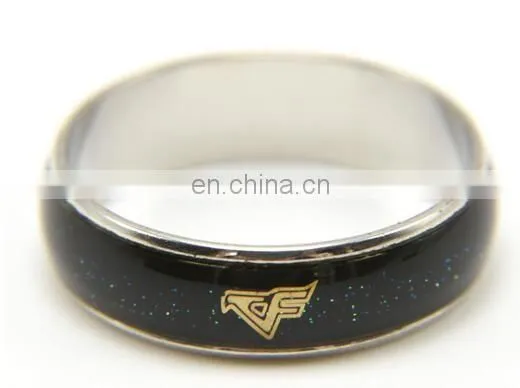 Copper Mood Ring Changing Colors by Emotional Feeling Band