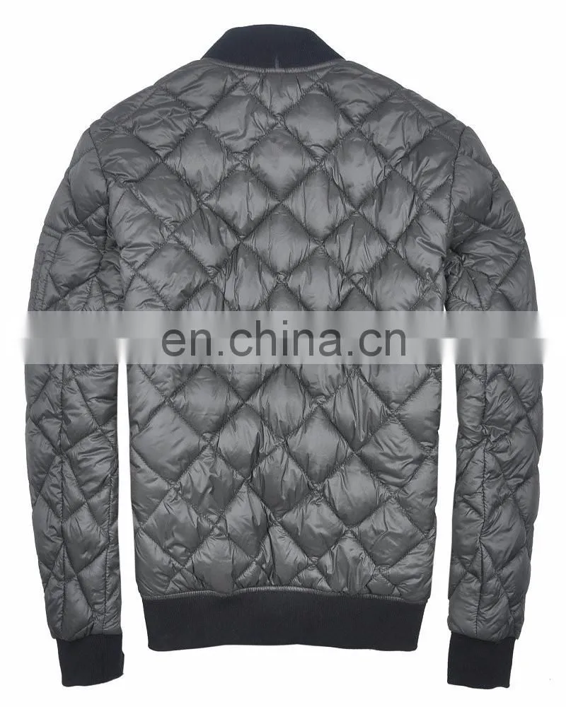 2017 New Style Handsome Quilted Clothing Men Manufacturer