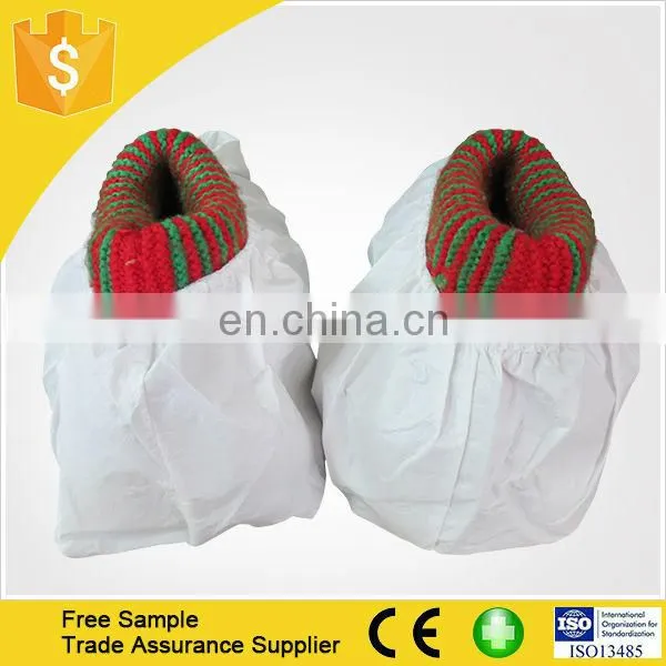 disposable sms non woven shoe cover anti-slip