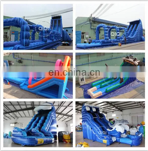 Inflatable home water slide floating water slide for pool
