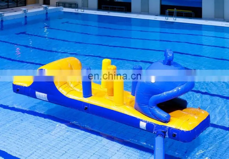 HI amazing swimming pool toys custom size inflatable floating water park equipment price