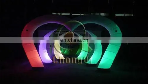 Inflatable light column party decoration inflatable cone with led light inflatable lighting tower