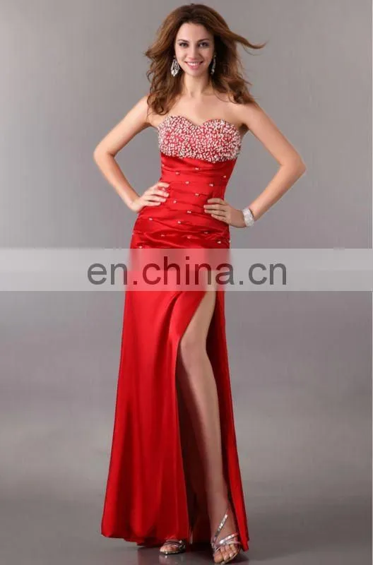 Grace Karin Sexy Women's Long Stunning Strapless Prom Dresses Wholesale CL2588