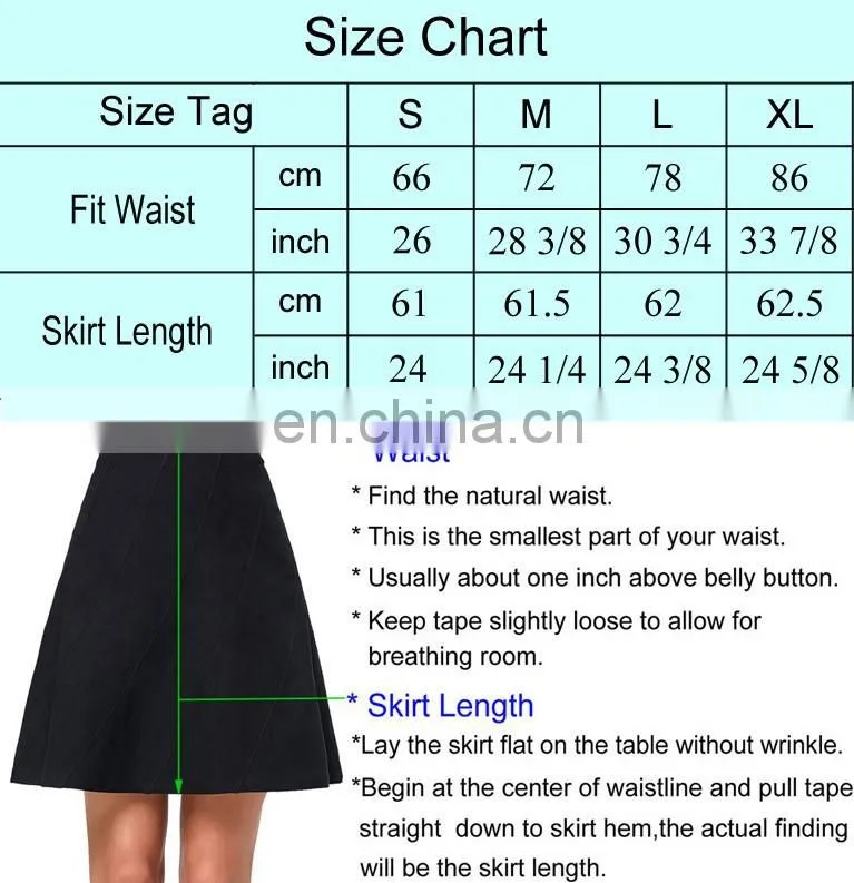 Grace Karin Women's High Stretchy Vintage Retro Blue A-Line Short Skirt CL010451-3