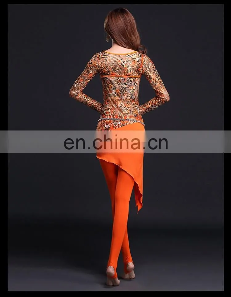 T-5107 Fashion modern style Hong kong women belly dance cloth set