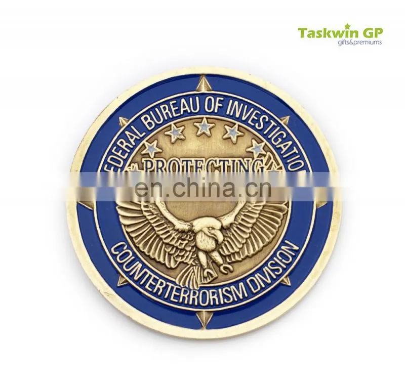 Metal making and Detail clear Souvenir Coin gift
