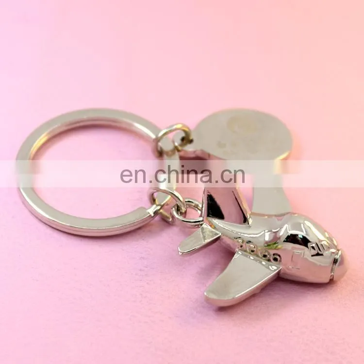 Custom creative cute metal keychain