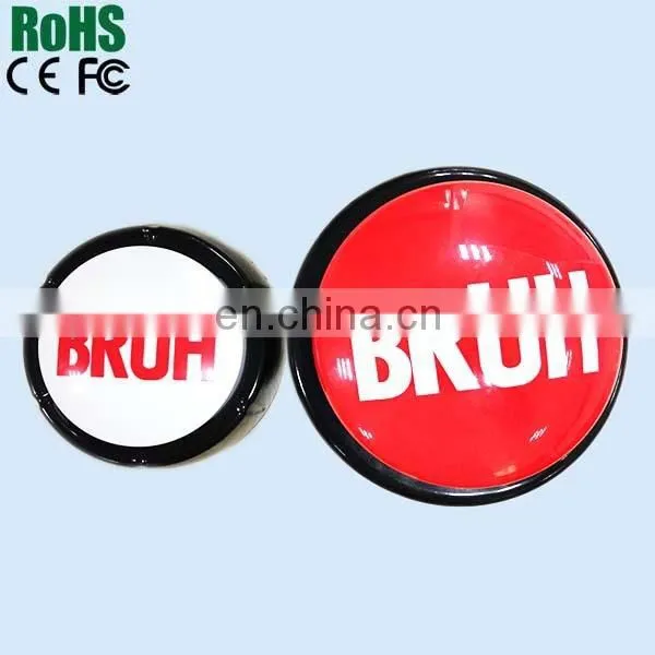 Printing Logo Promotion Talking Easy With Recordable Sound Button