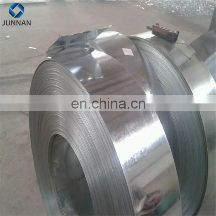 GI galvanized steel strips in coil / Black painted / Blue Steel Metal Strapping / Steel Packing Strip