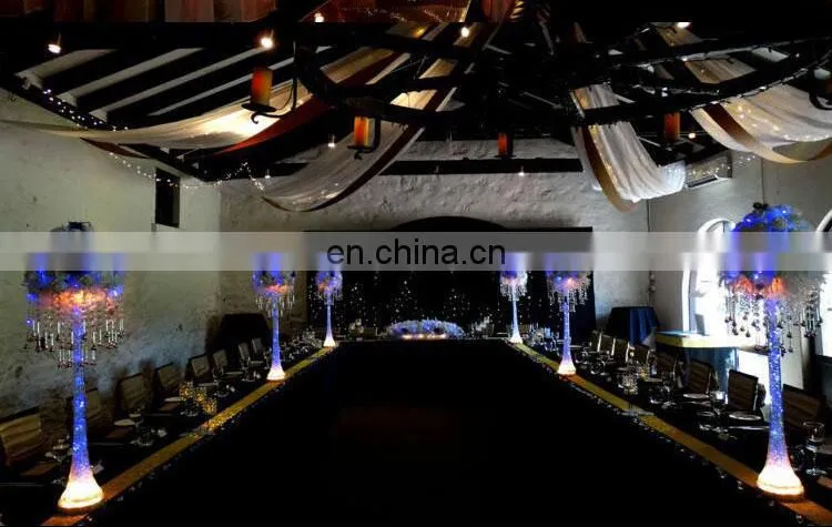 8 inches remote control candelabraled light base for table decorations