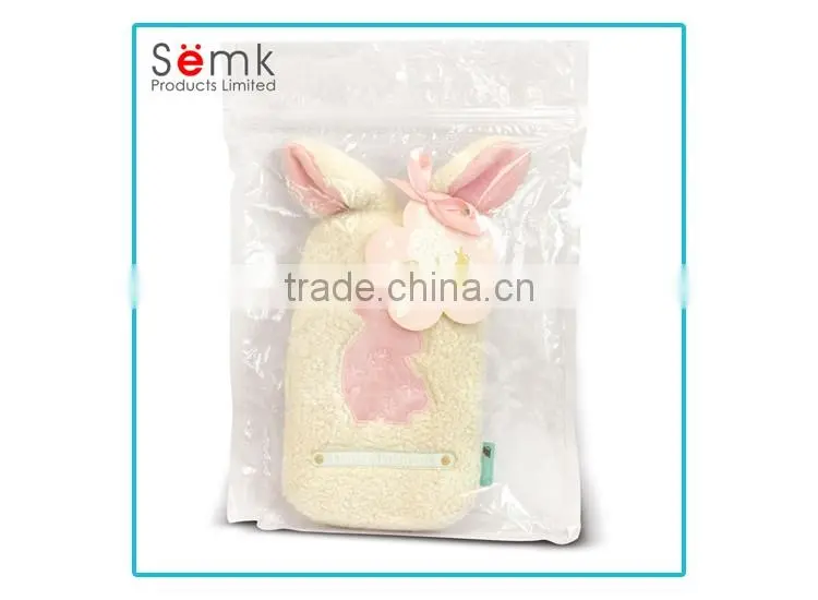 OEM/ODM rabbit handbag warmer bag hot fingers cute plush hand warmers