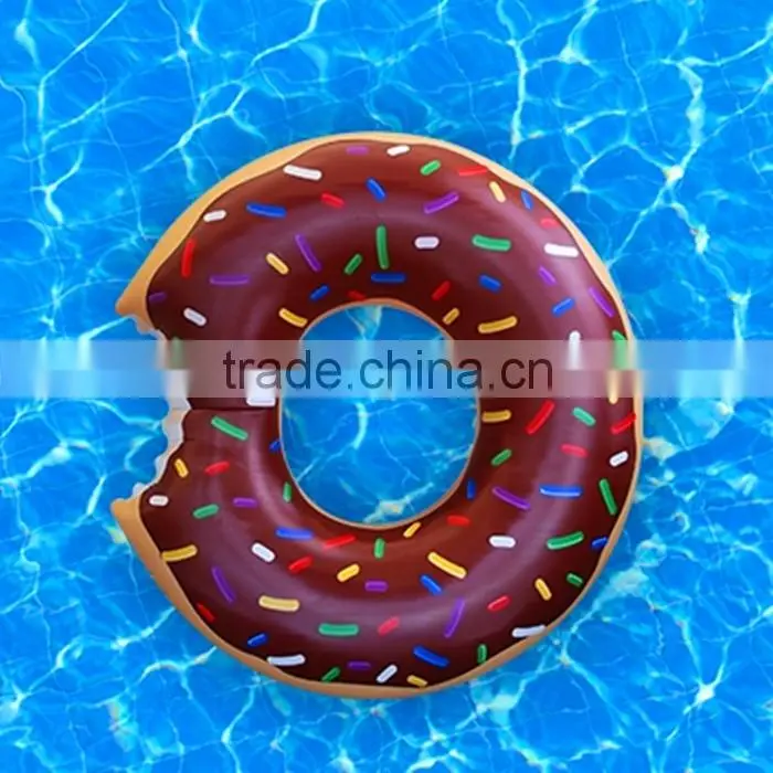 Inflatable donut swim ring,inflatable donut pool float ,inflatable donut