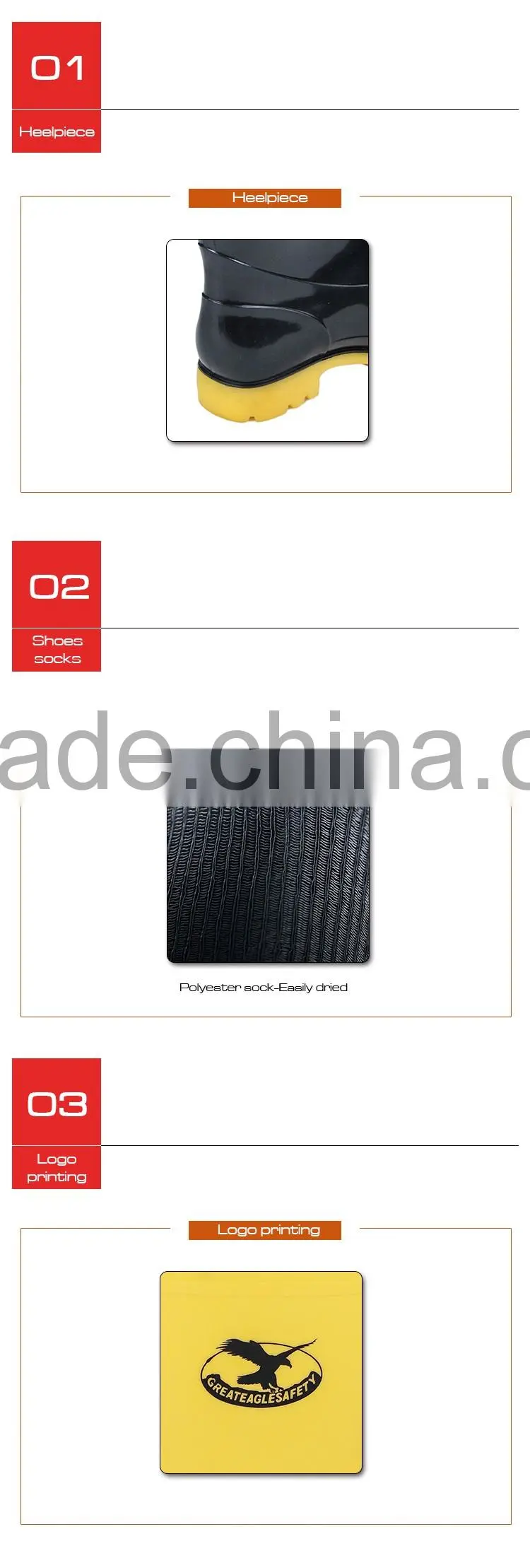 PVC safety boot,PVC rainboot,safety rainboot SS033