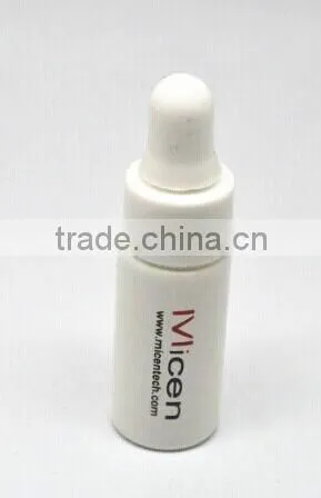 3ml tube glass vial with plastic dropper,empty painting color glass dropper bottle