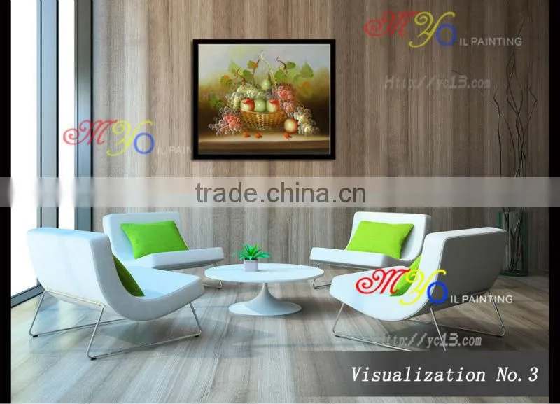 new artwork impressionist handmade fruit oil painting on canvas home decor
