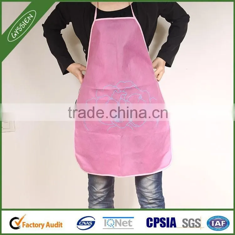 Brand new China supplier eco-friendly cooking apron,plastic apron