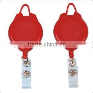 Business Gift Plastic Retractable Badge Holder