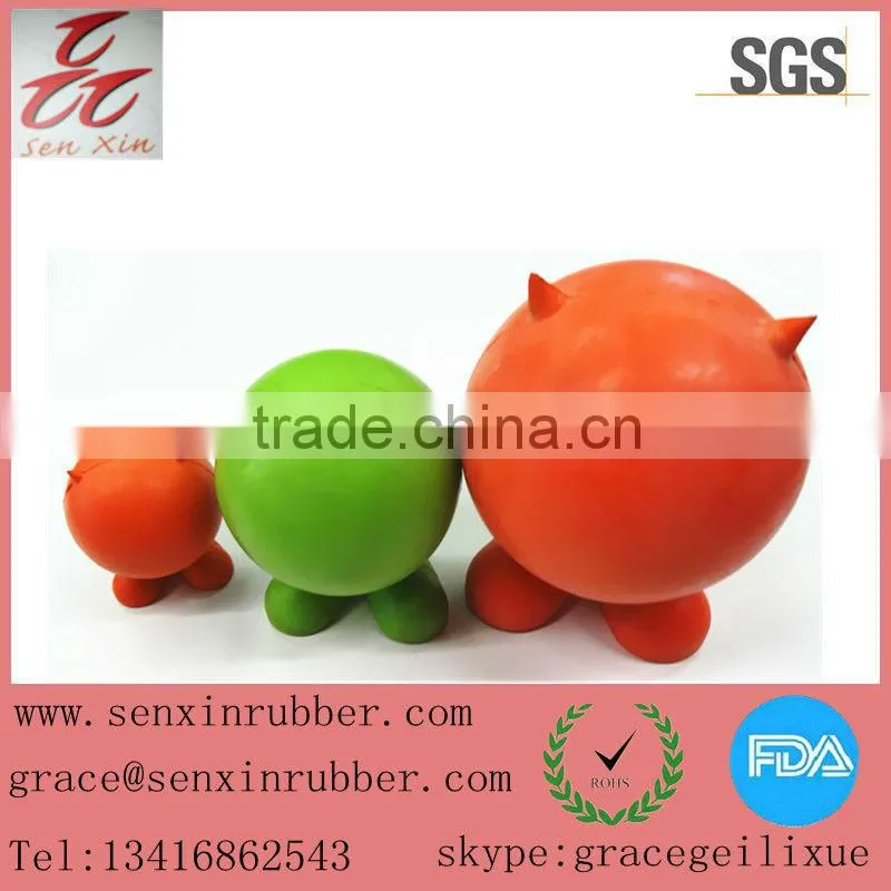Rubber Christmas Pet Toy