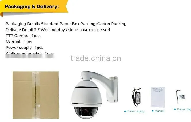 960P HD CVI PTZ Camera 10X optical zoom 1.3 Megapixel Sony CMOS MINI PTZ Camera CVI High Speed Dome Camera 100% Metal with Ip66