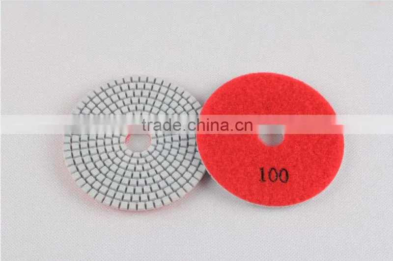 New engineered 7 step white resin Polishing Pads