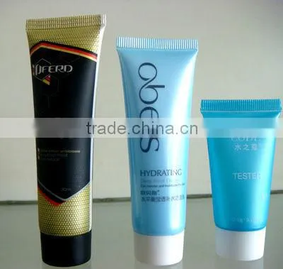 plastic tube for cosmetics ,foil hot stamping cosmetic tube