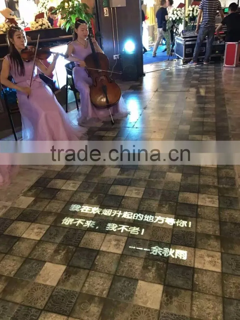 4500lm led LEDY logo projector 4500lm outdoor gobo light for advetising decor or sign