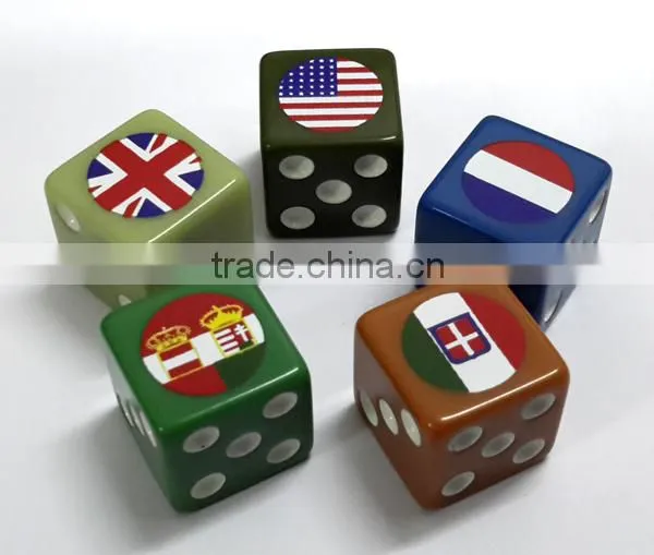 High quality make plastic dice