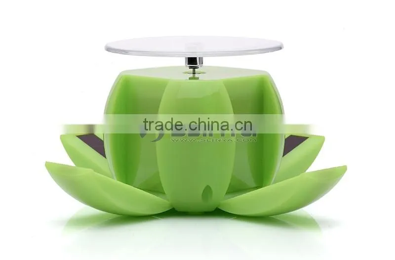 Red Yellow Green Shell LED Indicate Solar Power Product Counter Show Stand