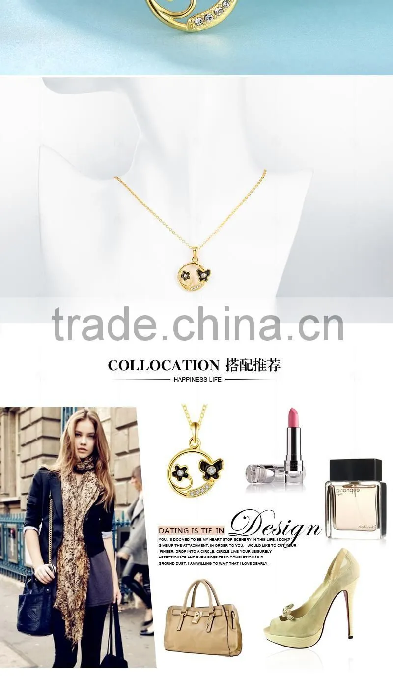 Charm Necklace 5.20g / gold plated necklace / Necklace Jewelry