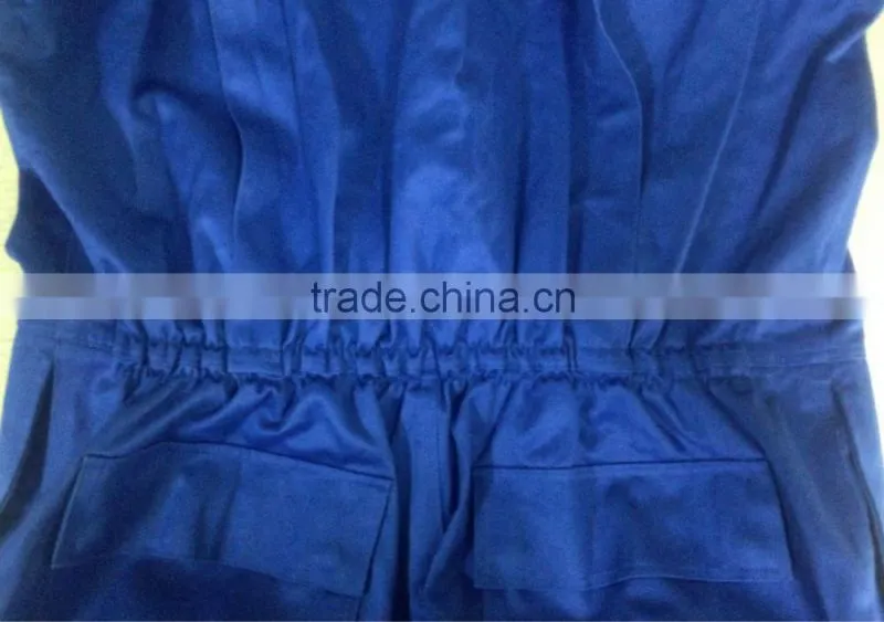 Workwear industrial 100% cotton & EN11612 Flame Retardant & Anti-static reflective safety coverall