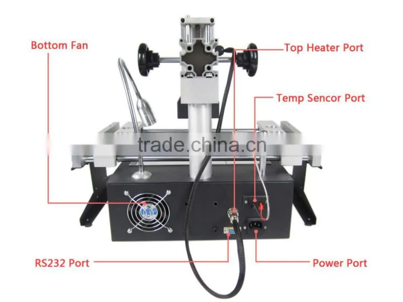 LY IR9000 V.1 lead-free infrared bga station,upgrade from IR6000