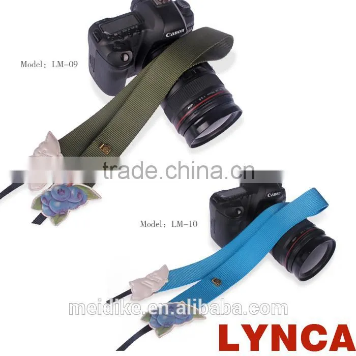 New model camera equipment leather camera strap nylon strap