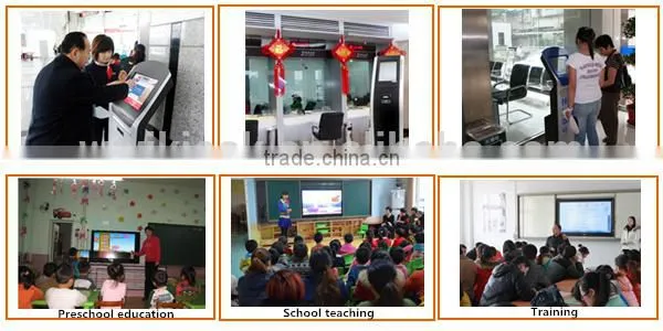 55" museum multimedia digital signage displays indoor signage