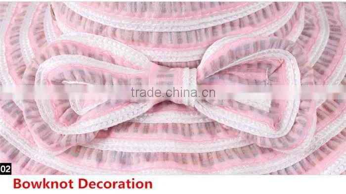 Hot Sale Fashionable Cheap Straw Boater Hat Factory Supply