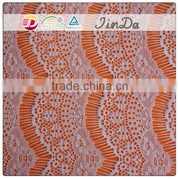 Jacquard durable allover lace fabric online wholesale
