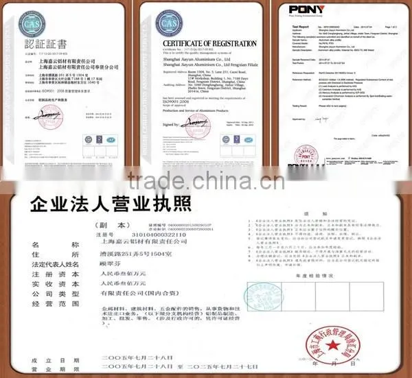 Customized Buliding Aluminium Profile Decorative Aluminium Alloy Profile