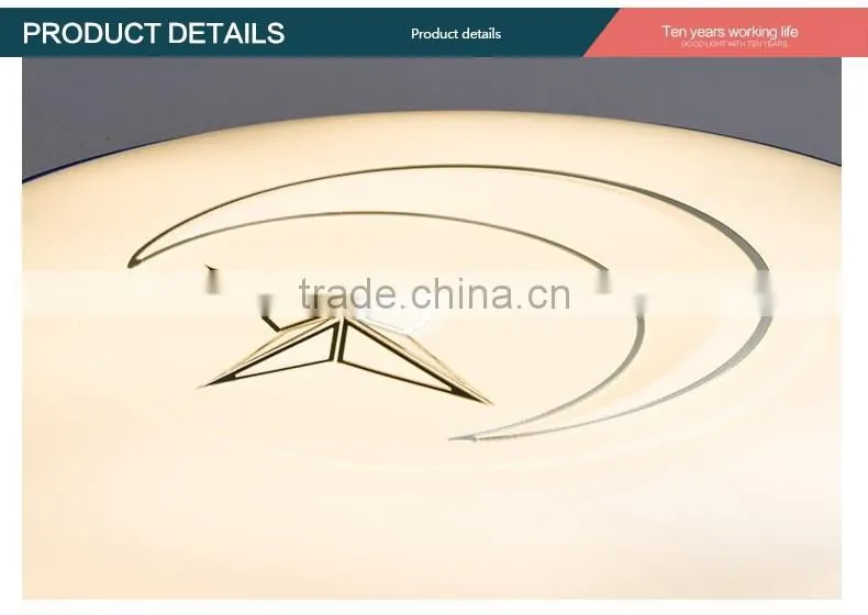 48 Round Acrylic surface mounted Led Ceiling lamp