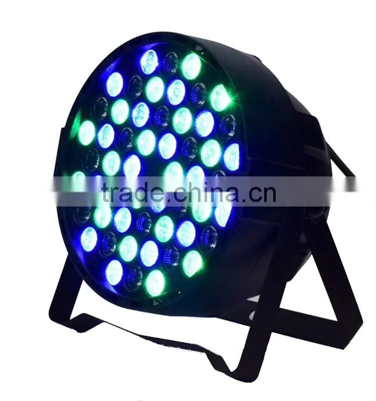 54X3W LED DJ PAR Light RGBW 162 Watt DMX 512 Stage Lighting Disco Projector