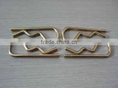 Steel zinc plated spring Pin /Industry Hair Pin / Grip Clip (Single Spire) in Rigging Manufacturer