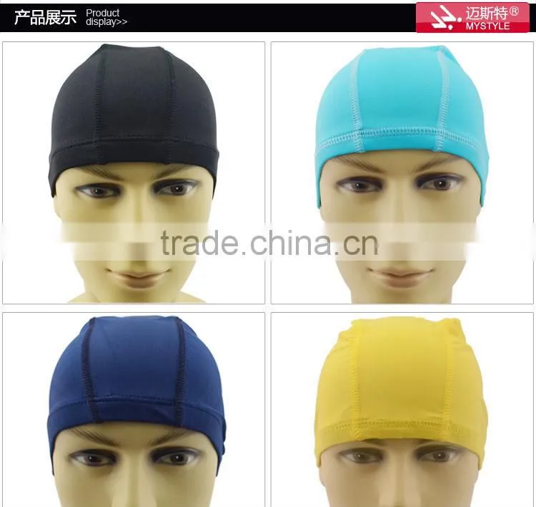 China cheap cute kids swim caps